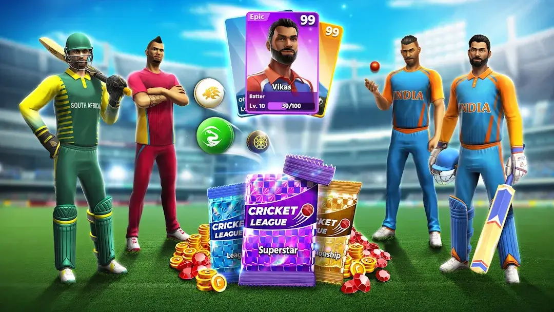 Cricket League Mod Apk